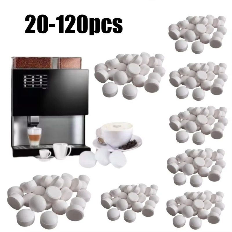 Kitchen Gadgets Best - 20/40/80/100/120 قطعة ماكينة القهوة تنظيف اللوحي
