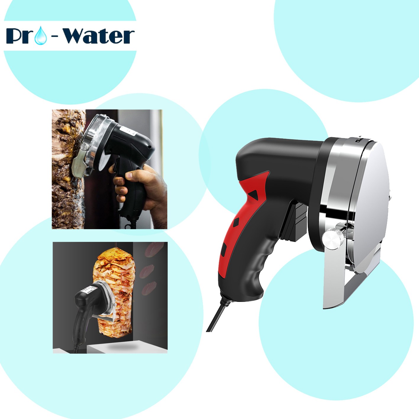 Kitchen Gadgets New - آلة تقطيع اللحوم المشوي التجارية الكهربائية