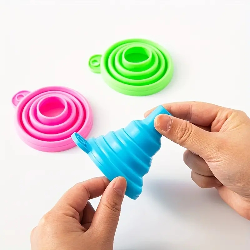 قمع سيليكون قابل للطي متعدد ال - مراجعة Kitchen Gadgets New وسعره