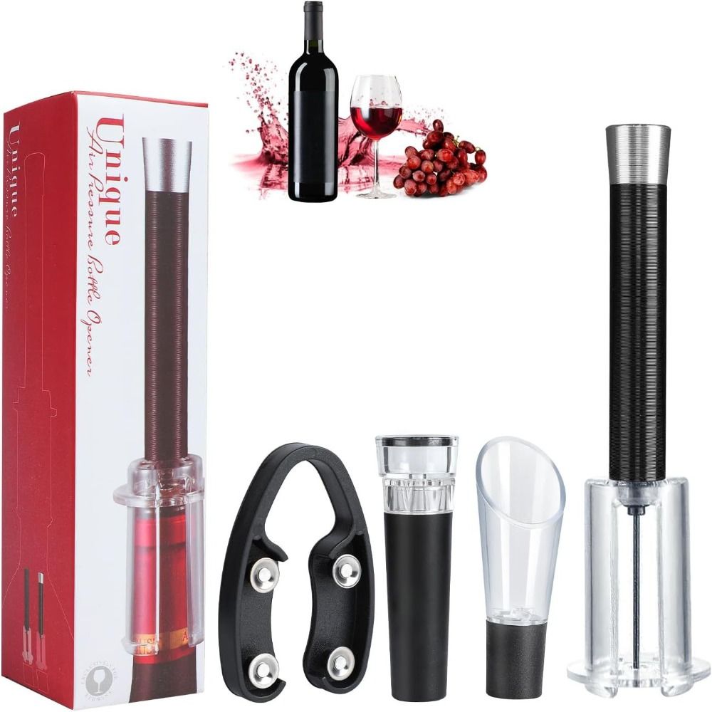 مجموعة أدوات فتح زجاجات النبيذ - مراجعة Kitchen Gadgets Best وسعره