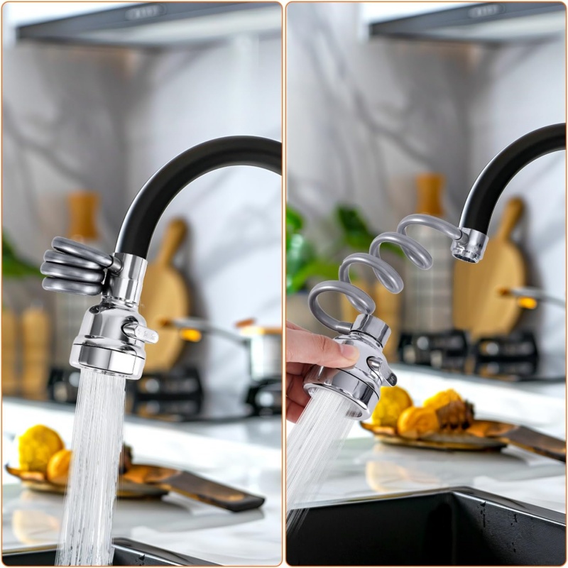 جديد 3 طرق بالوعة صنبور 360 در - مراجعة Kitchen Gadgets Everyone Needs وسعره